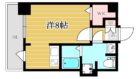 ラファセ箱崎 - 所在階7階の間取り図 5029