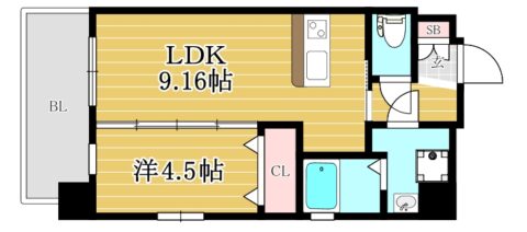 ラファセフェリーズ1003号室-間取り