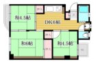 三角ビル - 所在階 の間取り図