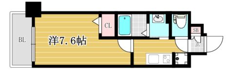 アネシスTJ305号室-間取り