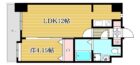 ローズモントフレア博多駅東 - 所在階***階の間取り図 10015