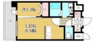 HGS山王南 - 所在階***階の間取り図 11358