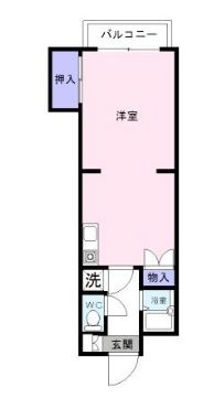 コンチェルトマンション202号室-間取り