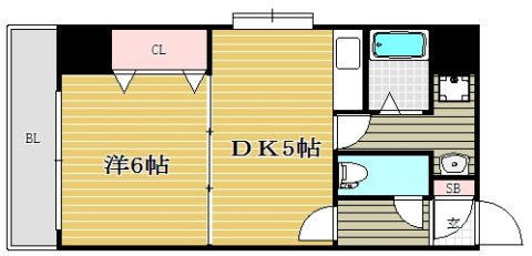 702号室-間取り