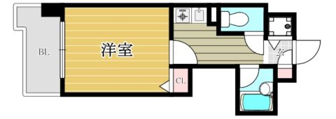 ライオンズマンション県庁前906号室-間取り