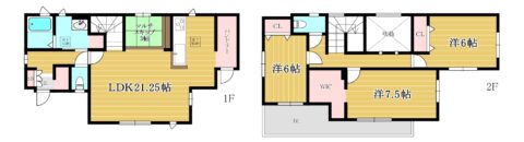 糸島市神在東1丁目戸建000号室-間取り