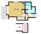 エステートモア高宮CINQ - 所在階6階の間取り図 48204